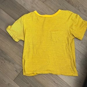 Entire world cropped shirt